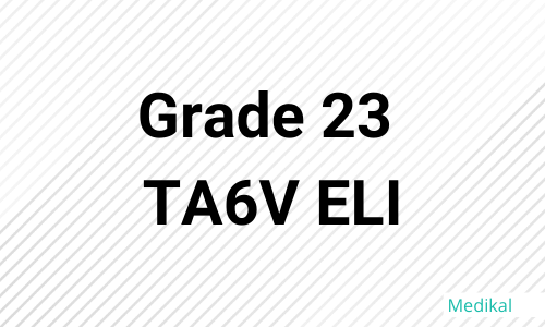 Grade 23 TA6V ELI kpk